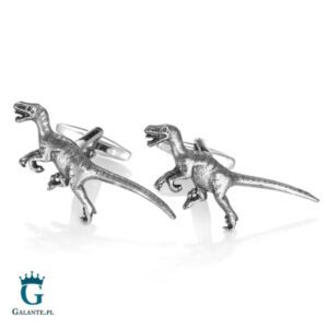 Spinki do mankietów X2 T Rex czaszka