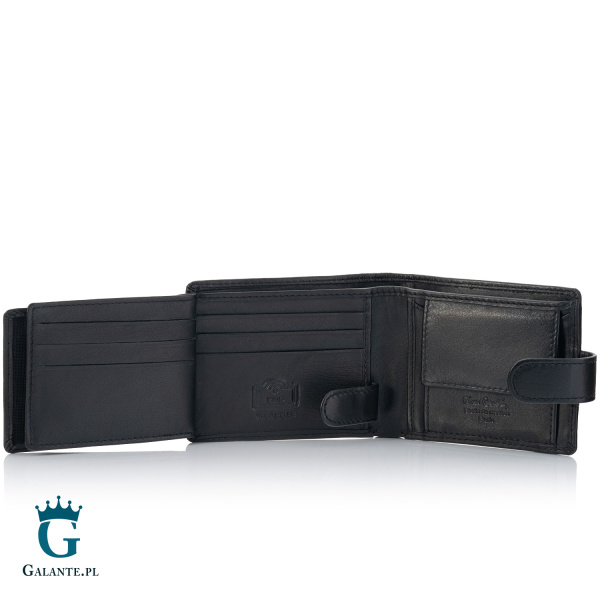 Portfel męski zapinany Pierre Cardin YS605 323A  czarny