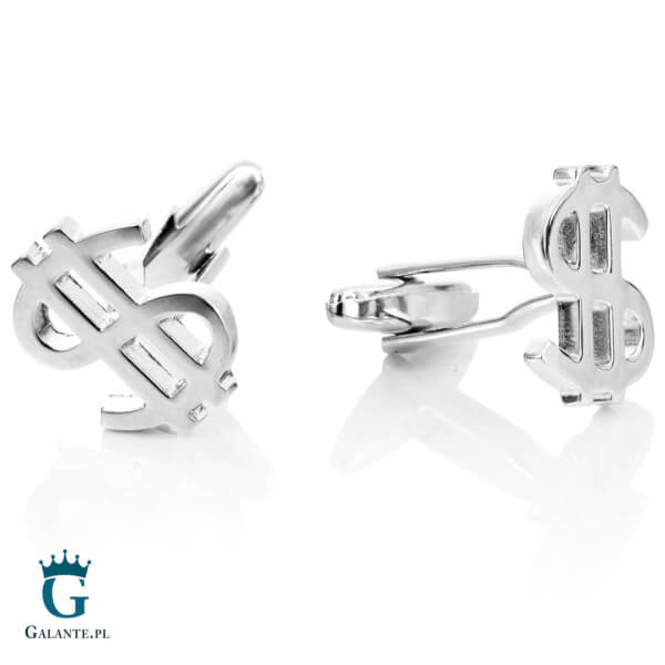 Spinki do mankietów Dolary X2 PSN055