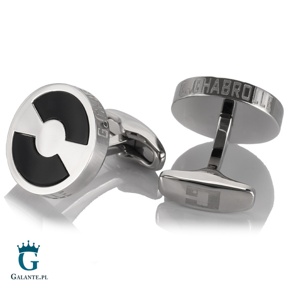 Spinki do mankietów z onyksem SGC-6066