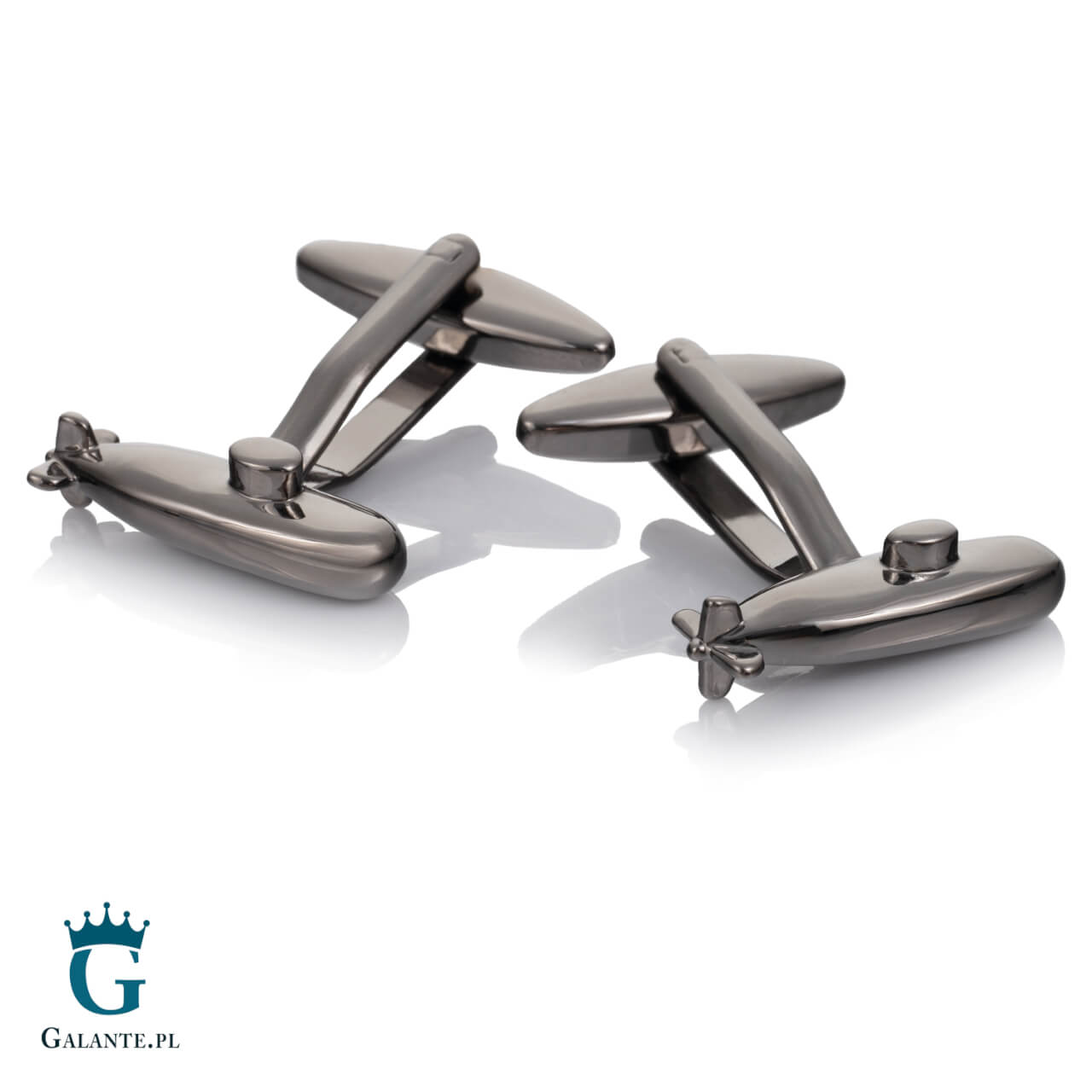 Spinki do mankietów X2 Pies Spaniel