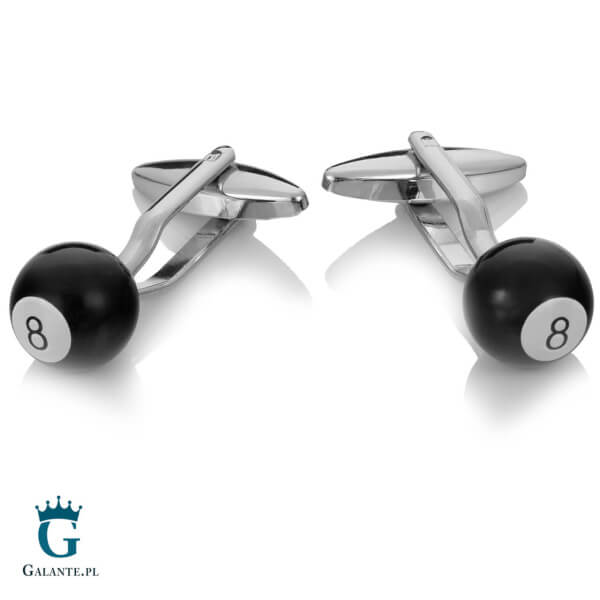 Spinki do mankietów Kula bilardowa KC-180 A