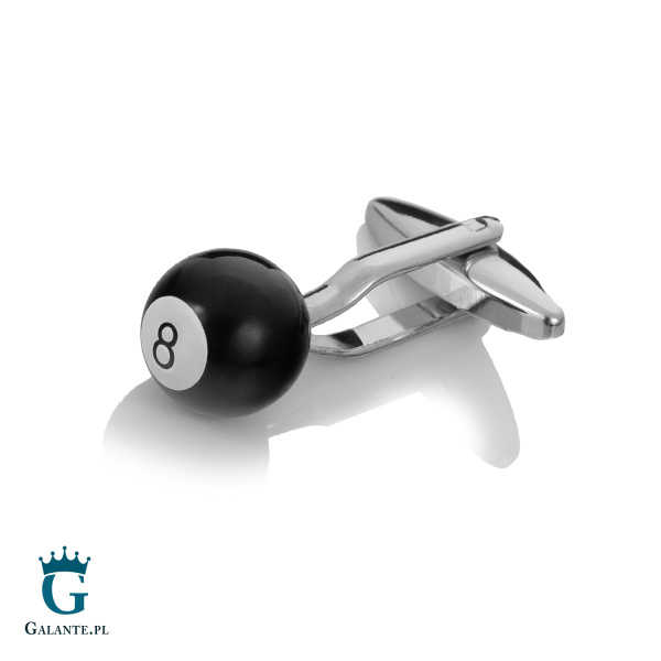 Spinki do mankietów Kula bilardowa KC-180 A