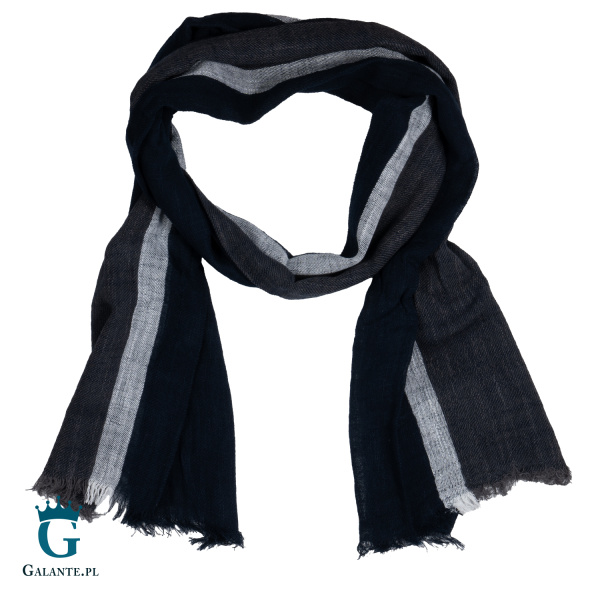 Elegancki bawełniany szal męski L6304017