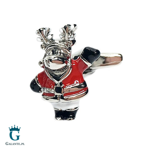 Spinki do mankietów x2 Reniferki