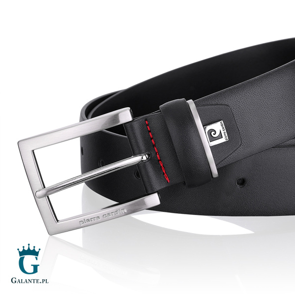 Skórzany pasek męski Pierre Cardin 70080