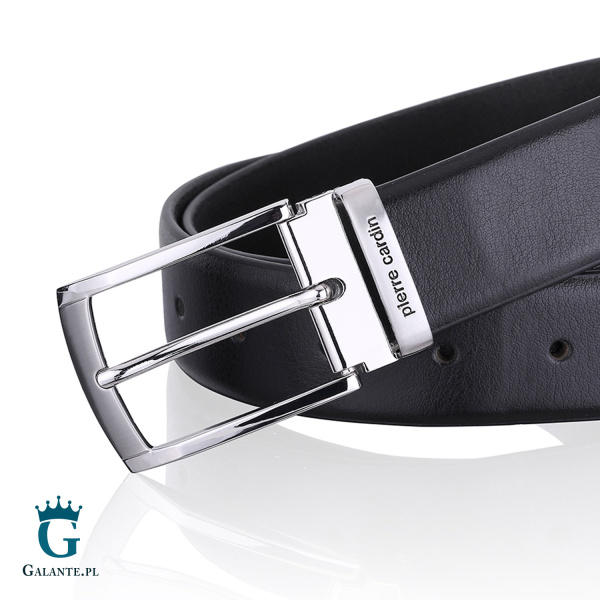 Skórzany pasek męski Pierre Cardin 70157