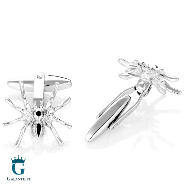 Spinki do mankietów Pająk X2 PSN034