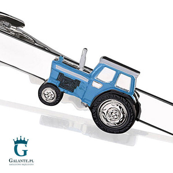 Spinka do krawata Niebieski Traktor SK-1296