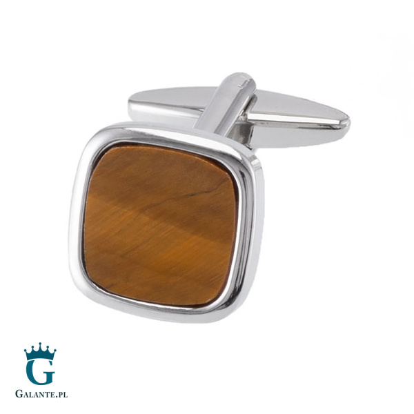 Spinki do mankietów Tygrysie Oko SD-247