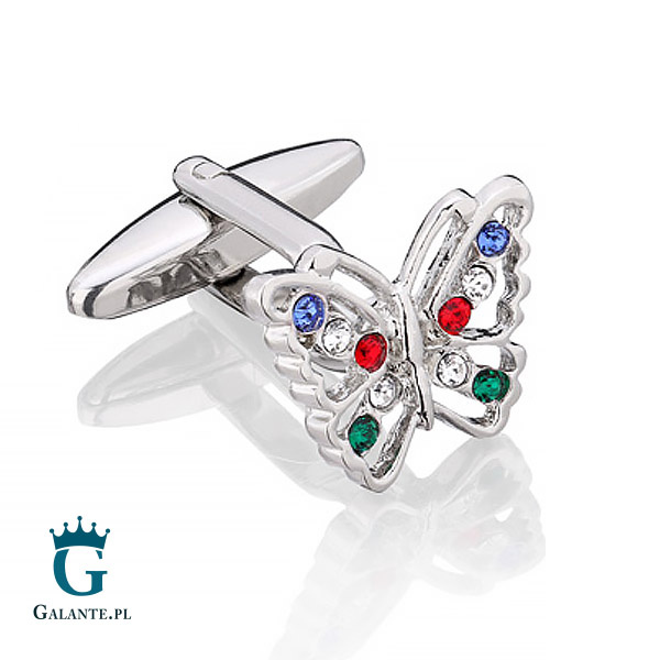 Spinki do mankietów X2 Motyl