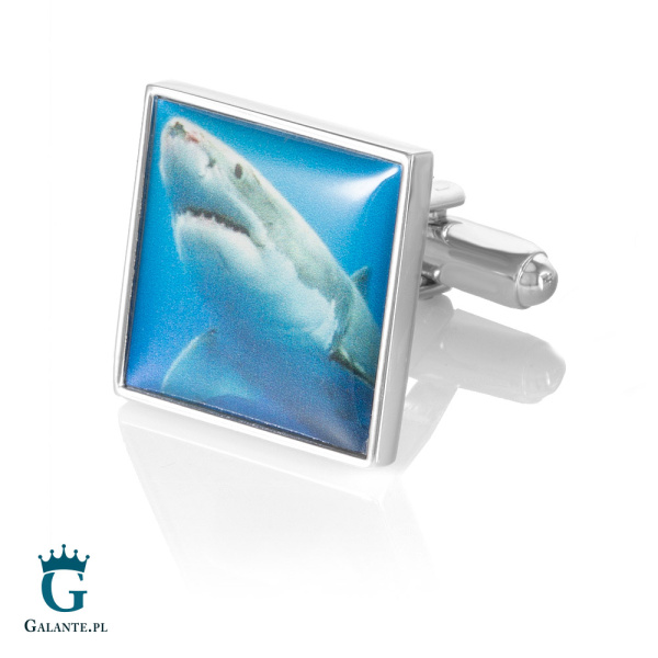 Spinki do mankietów Rekin Żarłacz PS-482I