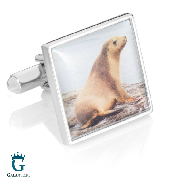 Spinki do mankietów Foka PS-339M