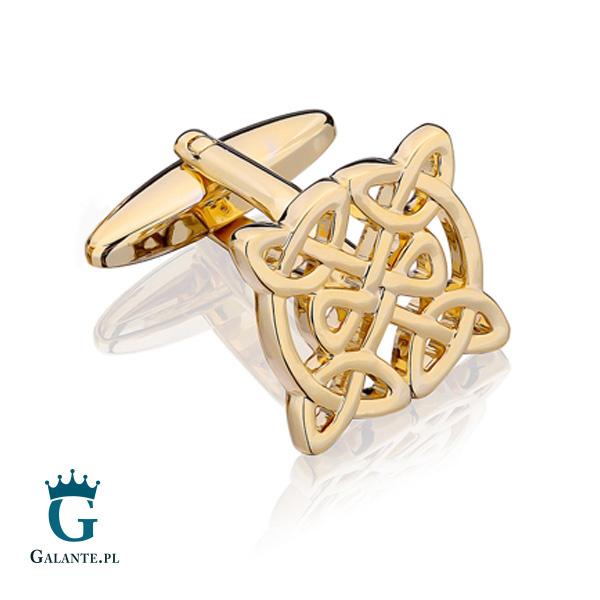 Spinki do mankietów Celtic gold SD-2037