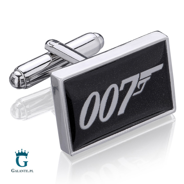 Spinki do mankietów 007 James Bond