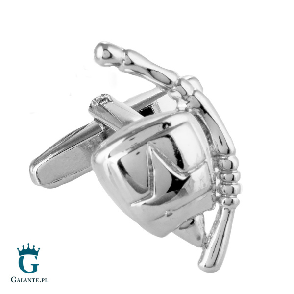 Spinki do mankietów X2 Maska Płetwonurek