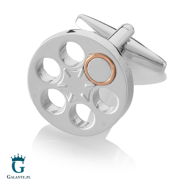 Spinki do mankietów Nabój w komorze X2 NC067