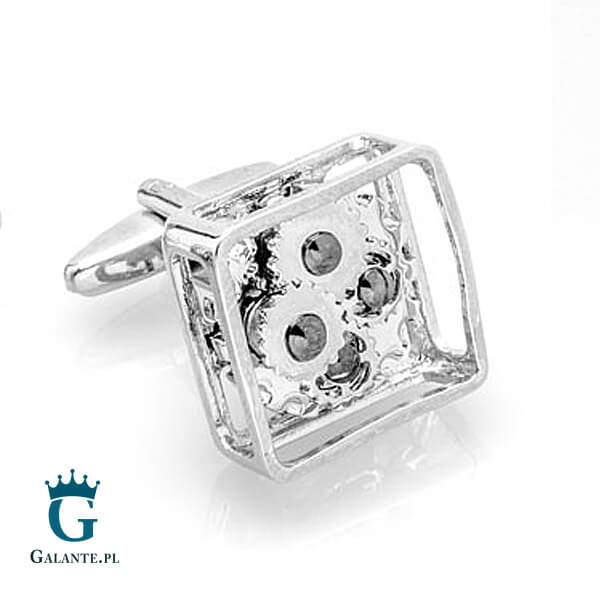 NC022 Spinki do mankietów Steampunk X2 NC022