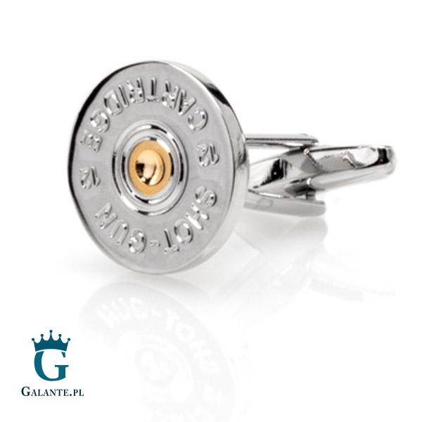 Spinki do mankietów Nabój Shotgun ze spłonką N284 X2