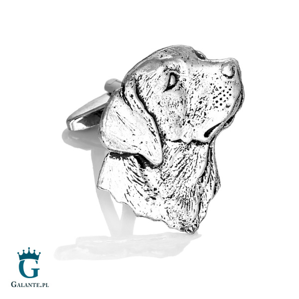 Spinki do mankietów Pies Labrador X2 TSBCA04