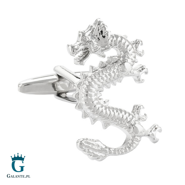 Spinki do mankietów Chiński Smok X2 N177