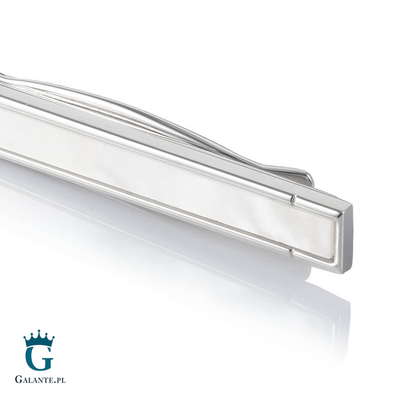 T201 Spinka do krawata z masą perłową T201