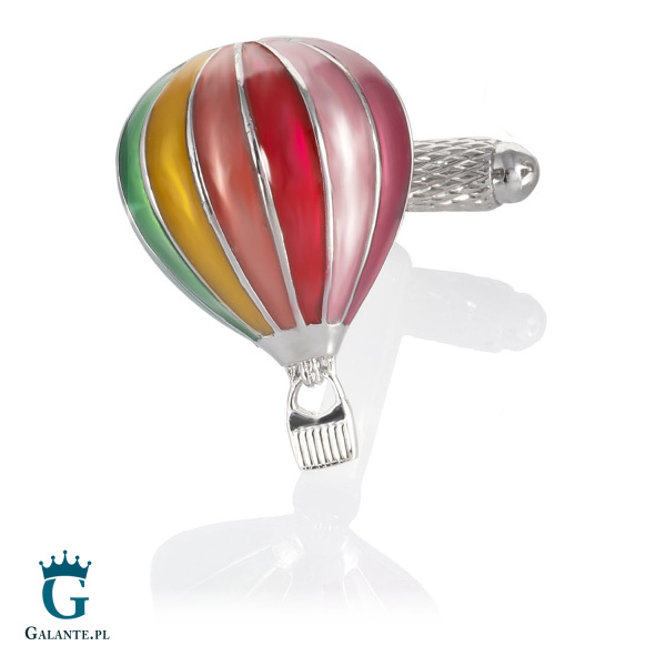 Spinki do mankietów Balon KC-1158 Onyx Art London