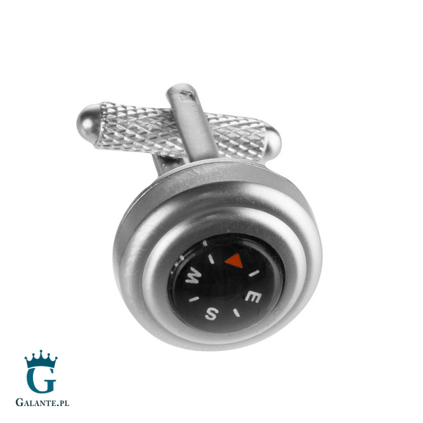 Spinki do mankietów Kompas KC-427 Onyx-Art London