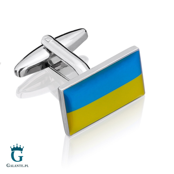 Spinki do mankietów X2 Flaga Ukraina