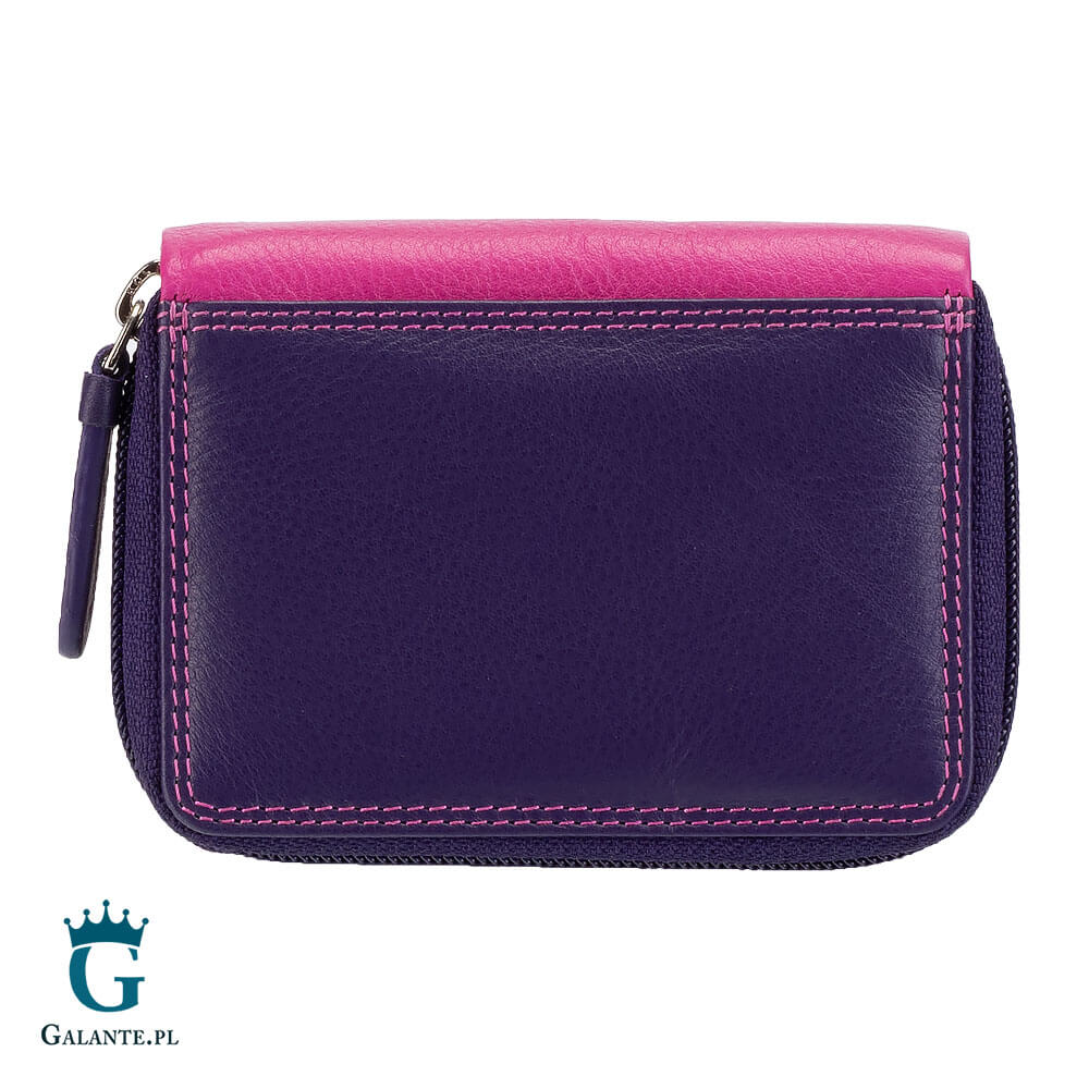 KOLOROWY-PORTFELIK-SKORZANY-VISCONTI-RB-53-RFID-20550 Kolorowy portfelik skórzany Visconti RB-53 jagodowy