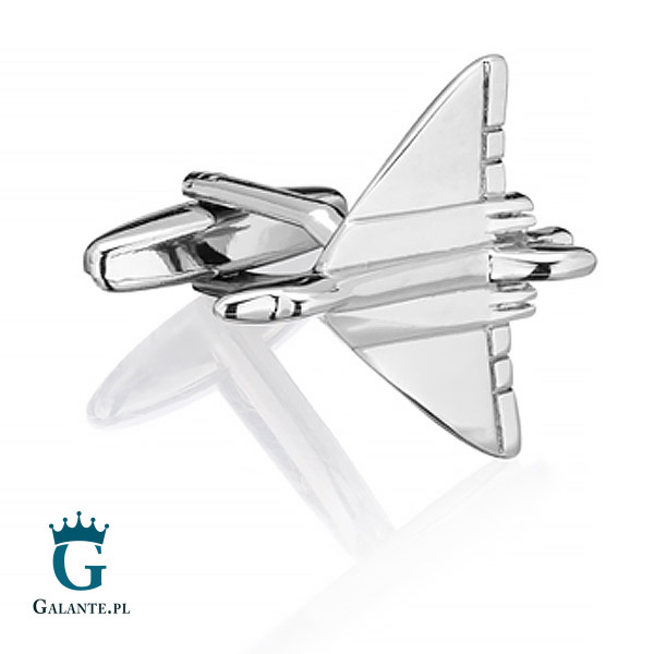 Spinki do mankietów X2 Samolot Wojskowy – Bombowiec Vulcan