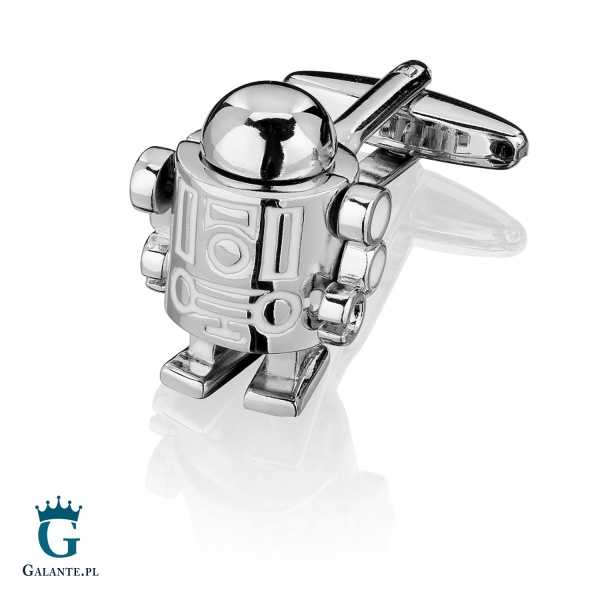 Spinki do mankietów X2 Ruchome Roboty