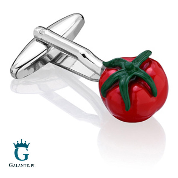 Spinki do mankietów X2 Czerwony Pomidor