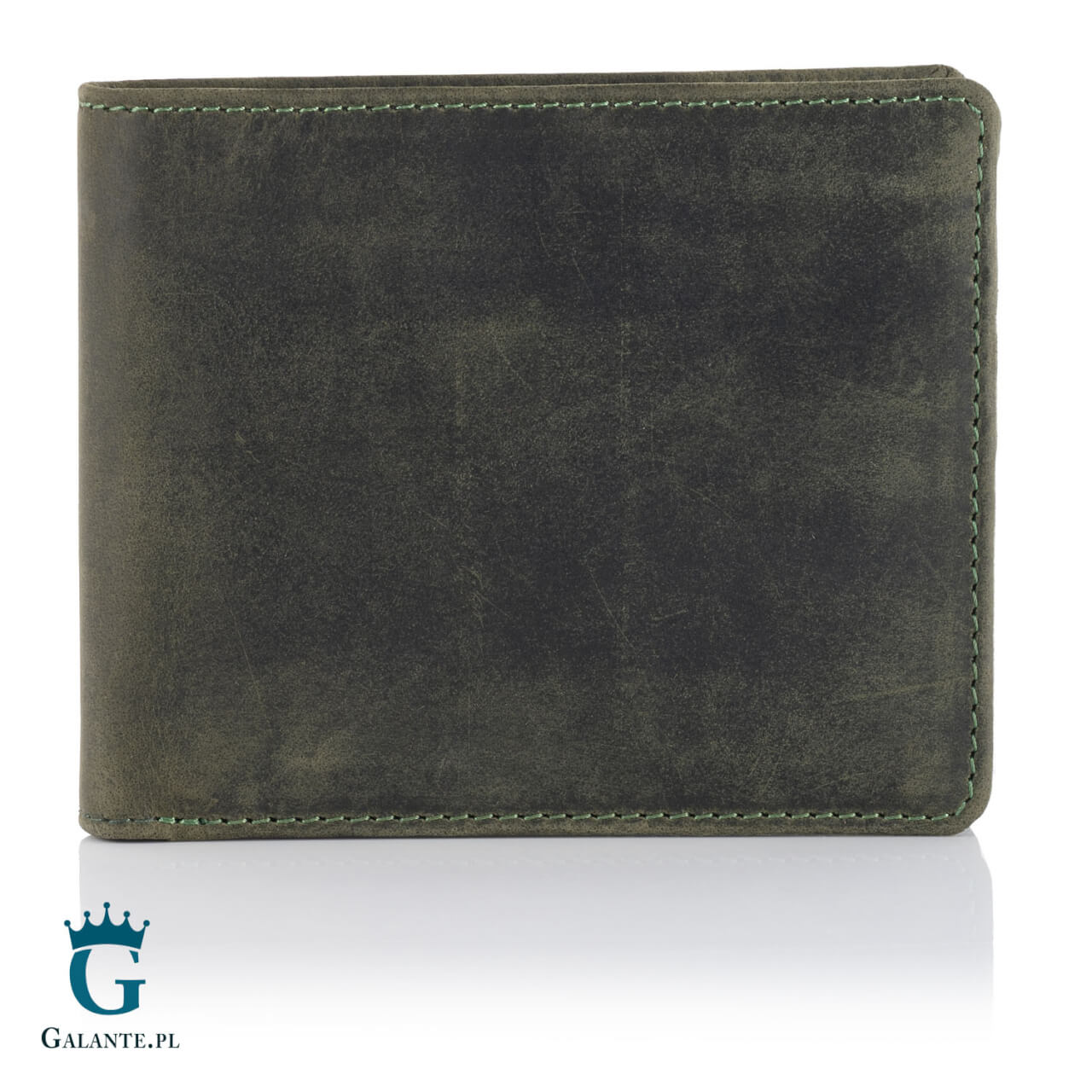 Cienki-portfel-meski-Visconti-Hunter-V-707-RFID-27968 Cienki skórzany portfel męski Visconti Hunter V-707 zielony