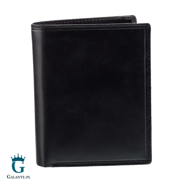 Klasyczny portfel męski Visconti czarny lub brąz MZ-3 RFID – czarny