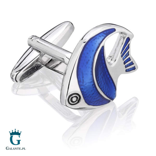 Spinki do mankietów X2 Tropikalne Ryby