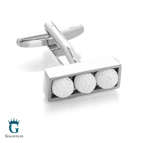 Spinki do mankietów Piłki do golfa X2 AJ432