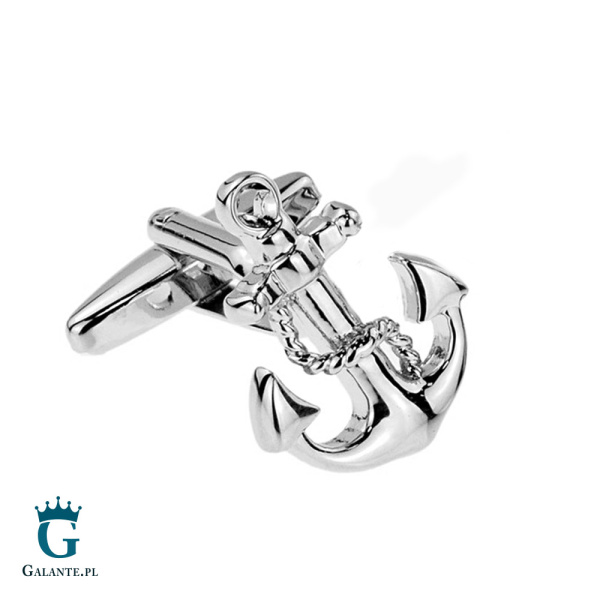 Spinki do mankietów Kotwica z Łańcuchem X2 AJ217