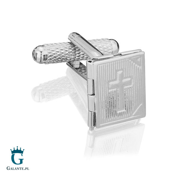 Spinki do mankietów Biblia – Pismo Świete X2 AJ034