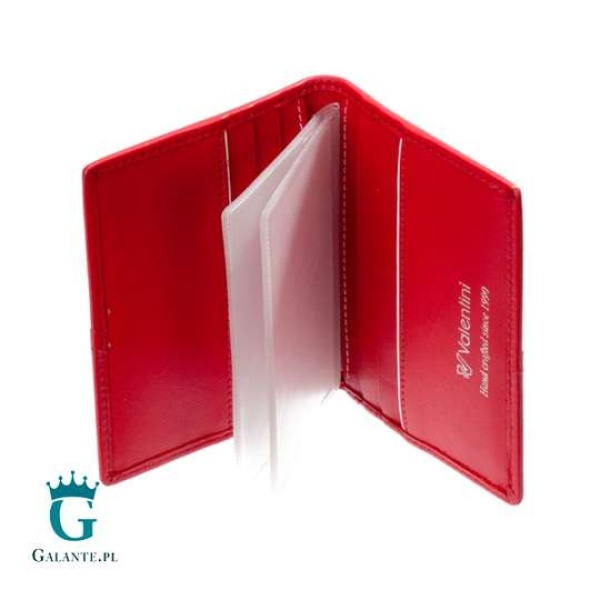 Etui na wizytówki Valentini 154-677 Ferrari Red & White