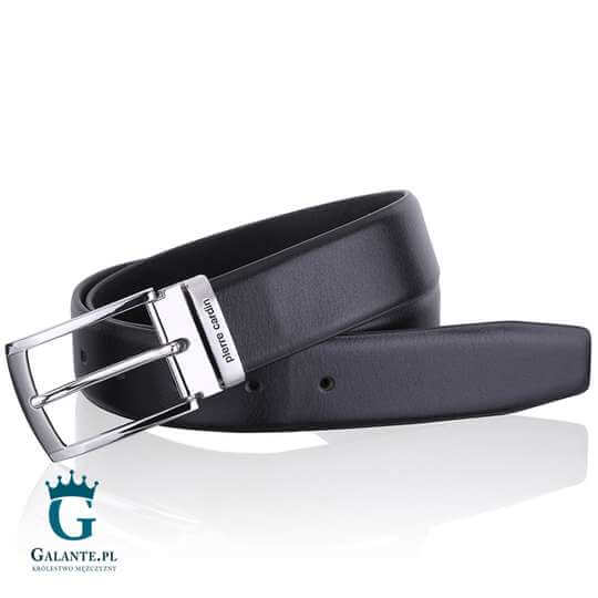 Skórzany pasek męski Pierre Cardin 651 HY09