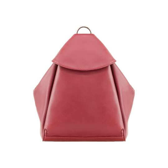 Mała skórzana listonoszka granatowa Visconti S-41