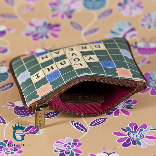 Bilonówka damska skórzana z literkami Yoshi