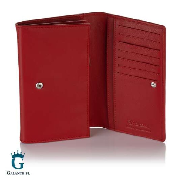 Damski portfel ze skóry naturalnej Valentini 185-552