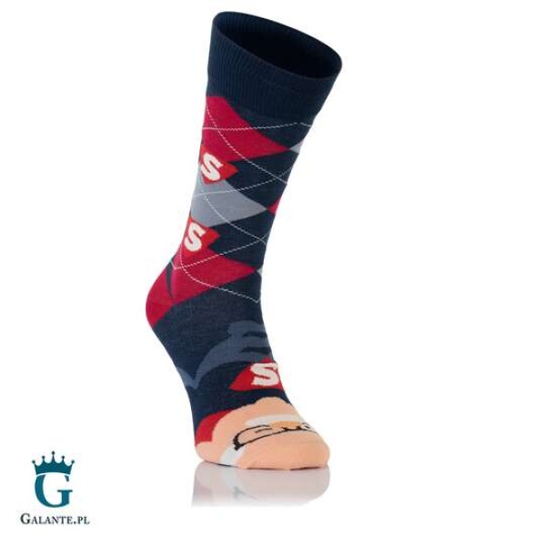 Zabawne skarpetki męskie Nanushki Super Dziadek