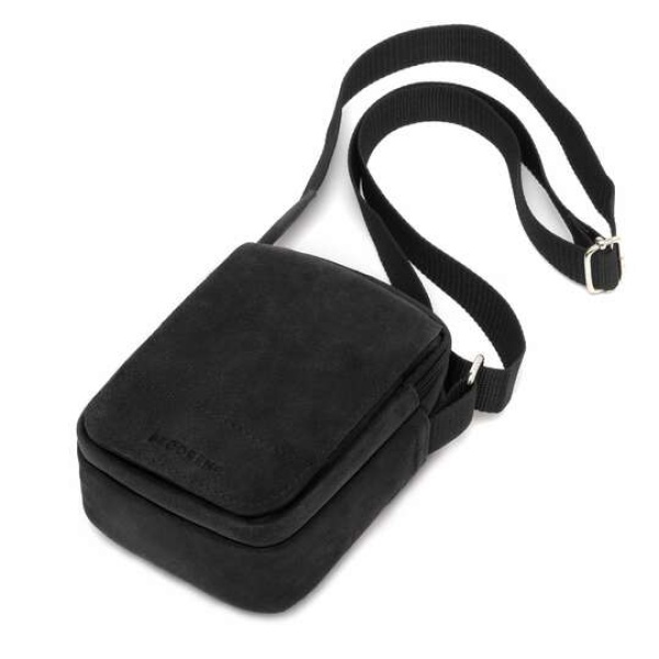 Mała listonoszka saszetka męska Brodrene BL04 Czarna