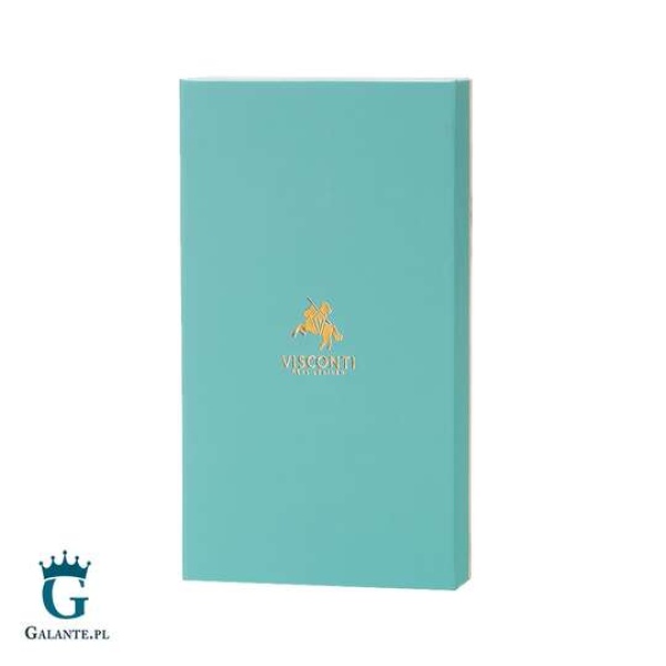 Duży portfel damski w kropki Visconti P-2 RFID – jagodowy