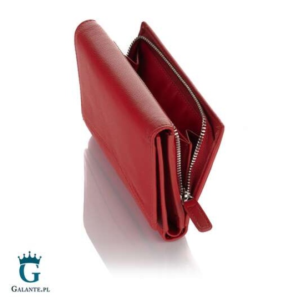 Portfel damski Valentini Prism 106-P62 – czerwony