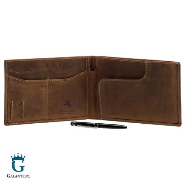 Skórzane etui podróżne Visconti V-726 jasny brąz