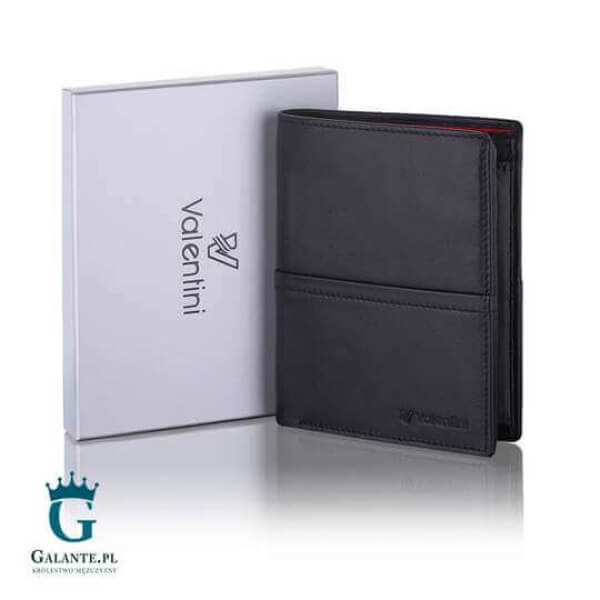 Portfel męski Valentini 154-266 Ferrari Red & Black